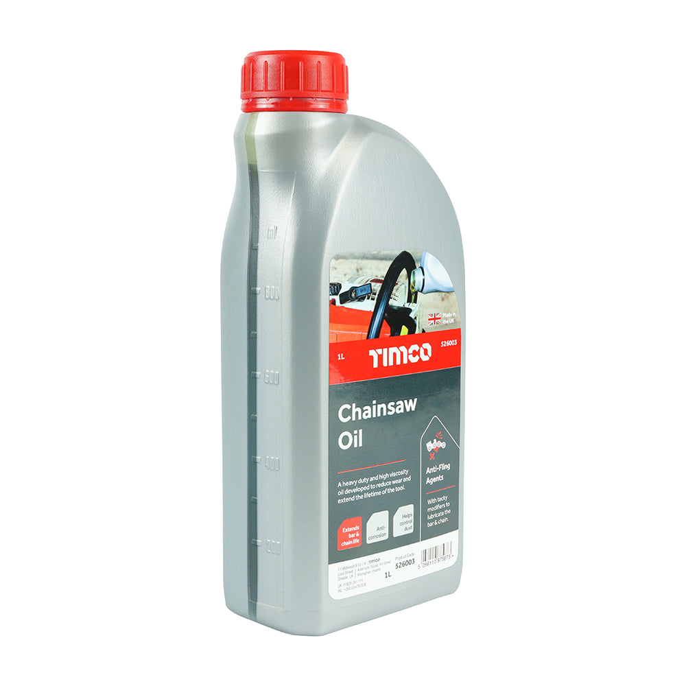 TIMCO Chainsaw Oil, Premium Anti-Fling Lubricant - 1L - Image