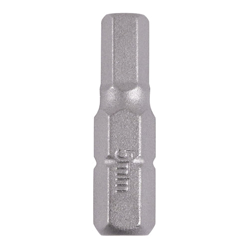 TIMCO Hex Driver Bit S2 Grey - 5.0 x 25 - Image