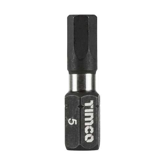 TIMCO Impact 25mm Hex Bits - 5.0 x 25 - Image