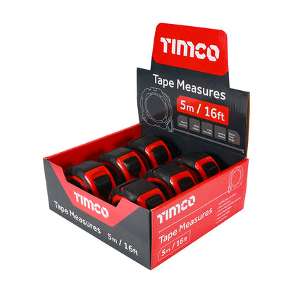 TIMCO Tape Measure - 5m/16ft x 25mm - Image