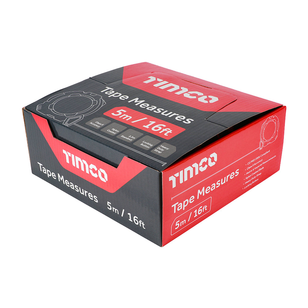 TIMCO Tape Measure - 5m/16ft x 25mm - Image