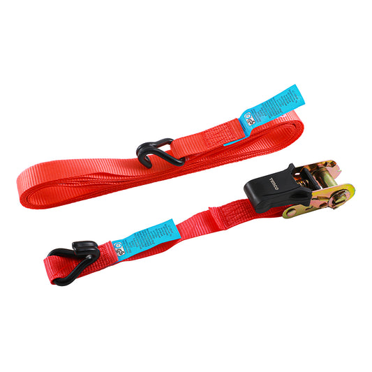 TIMCO J Hook Ratchet Straps Standard Duty - 5m x 25mm - Image