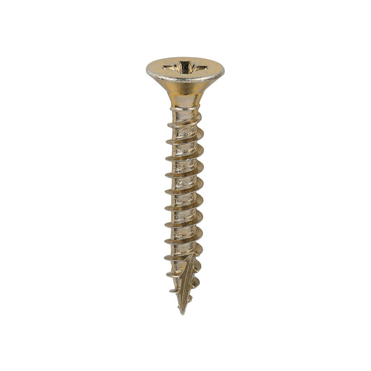 TIMCO Classic Multi-Purpose Countersunk Gold Woodscrews - 6.0 x 40 - Image
