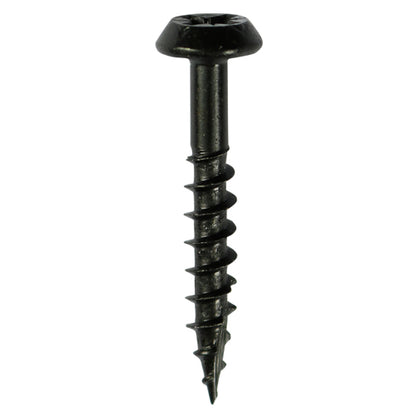 TIMCO Rainwater Bracket Exterior Black Screws - 6.0 x 40 - Image