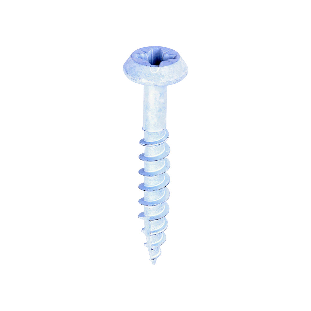 TIMCO Rainwater Bracket Exterior White Screws - 6.0 x 40 - Image