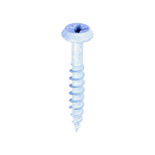 TIMCO Rainwater Bracket Exterior White Screws - 6.0 x 40 - Image