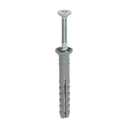 TIMCO Nylon Hammer Fixings - 6.0 x 40 - Image