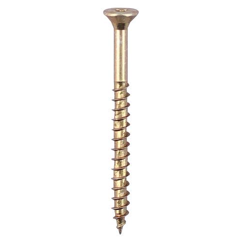 TIMCO Velocity Premium Multi-Use Countersunk Gold Woodscrews - 6.0 x 45 - Image
