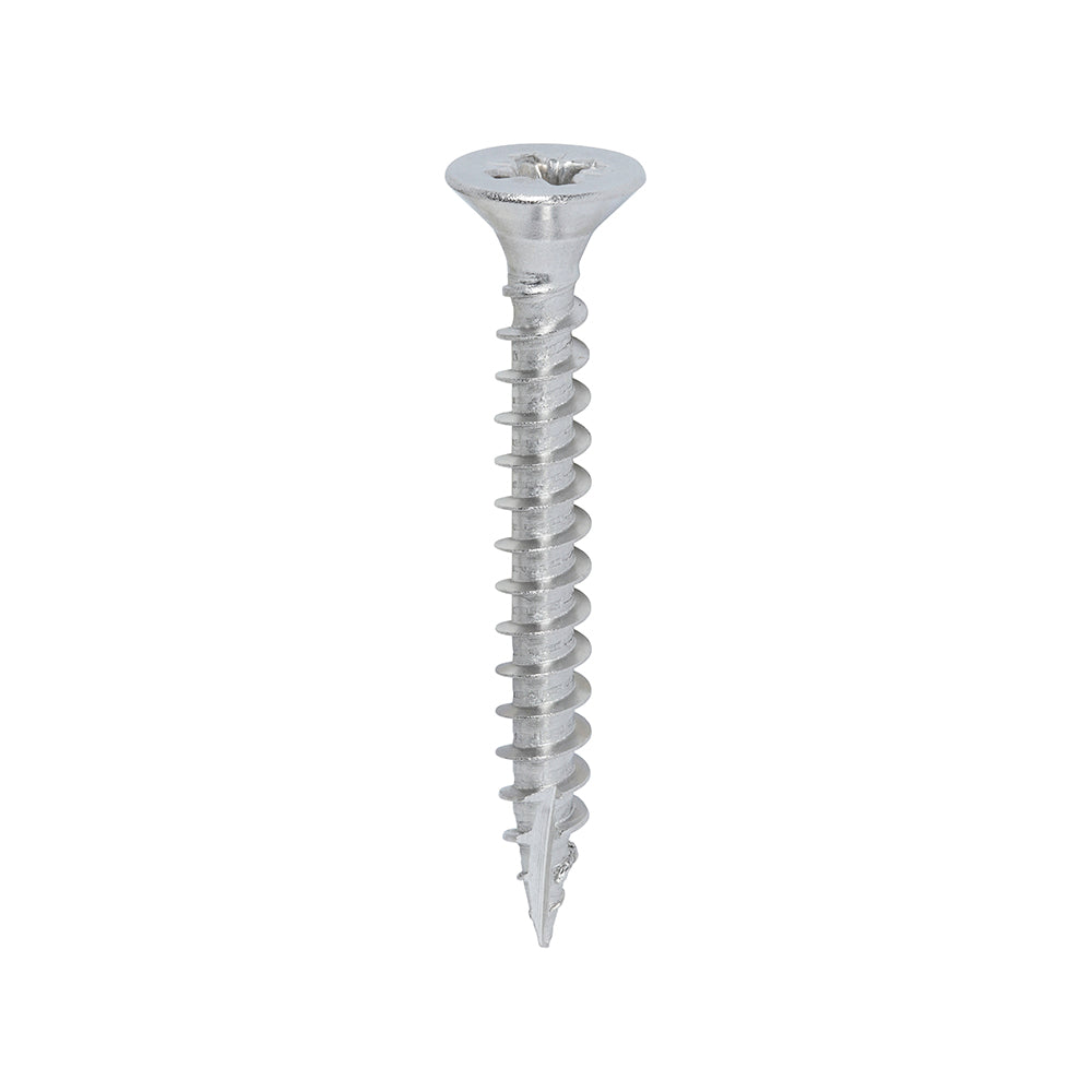 TIMCO Classic Multi-Purpose Countersunk A2 Stainless Steel Woodcrews - 6.0 x 50 - Image