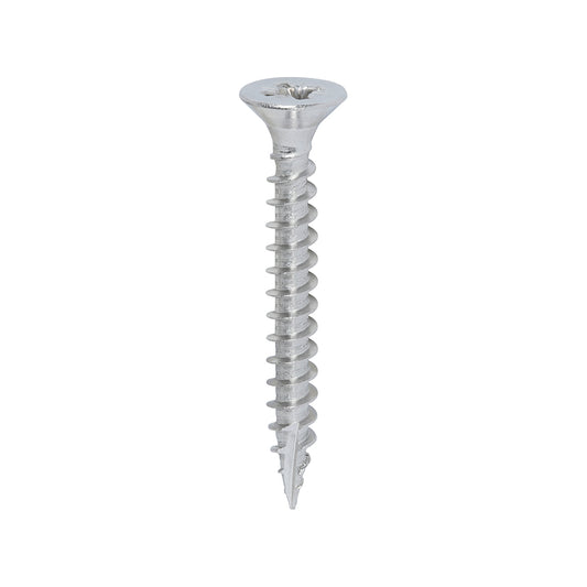 TIMCO Classic Multi-Purpose Countersunk A2 Stainless Steel Woodcrews - 6.0 x 50 - Image