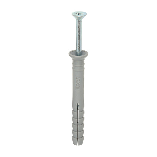 TIMCO Nylon Hammer Fixings - 6.0 x 50 - Image