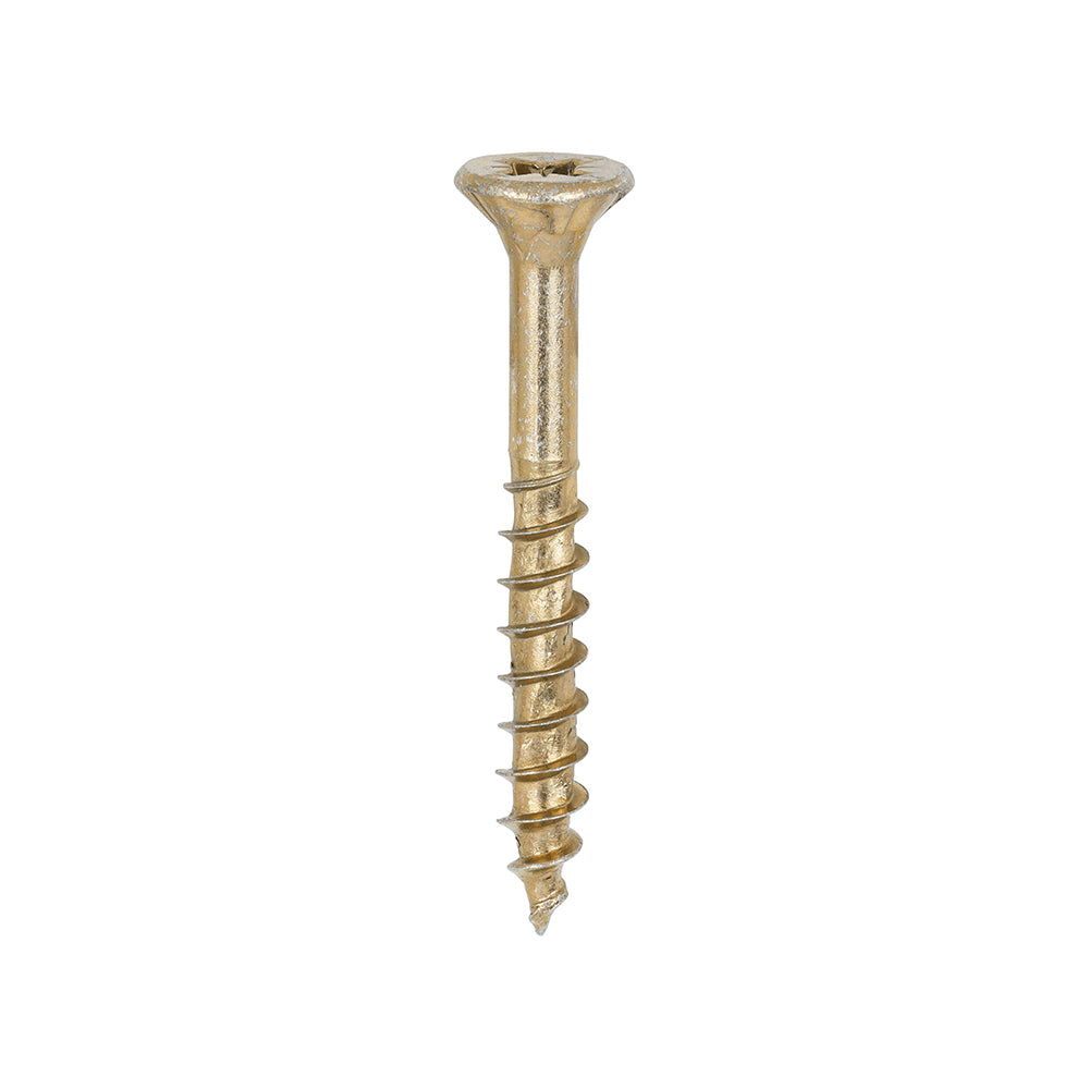 TIMCO Velocity Premium Multi-Use Countersunk Gold Woodscrews - 6.0 x 50 - Image