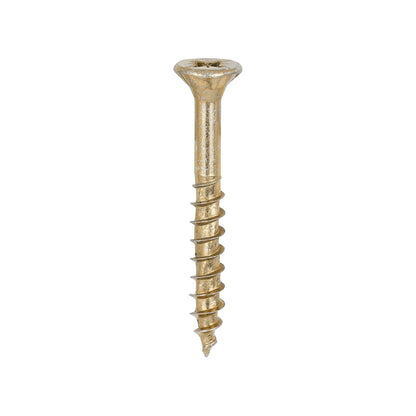 TIMCO Velocity Premium Multi-Use Countersunk Gold Woodscrews - 6.0 x 50 - Image