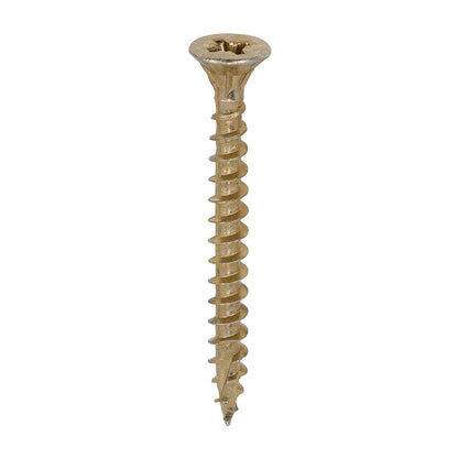 TIMCO C2 Strong-Fix Multi-Purpose Premium Countersunk Gold Woodscrews - 6.0 x 60 - Image