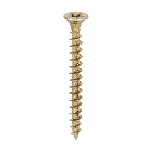 TIMCO Solo Countersunk Gold Woodscrews - 6.0 x 60 - Image