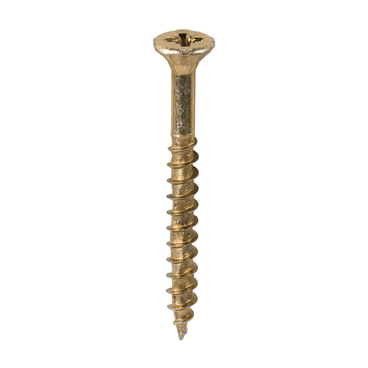 TIMCO Velocity Premium Multi-Use Countersunk Gold Woodscrews - 6.0 x 60 - Image