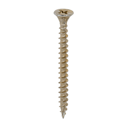 TIMCO C2 Strong-Fix Multi-Purpose Premium Countersunk Gold Woodscrews - 6.0 x 70 - Image