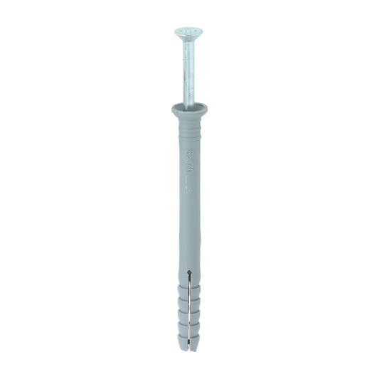 TIMCO Nylon Hammer Fixings - 6.0 x 70 - Image
