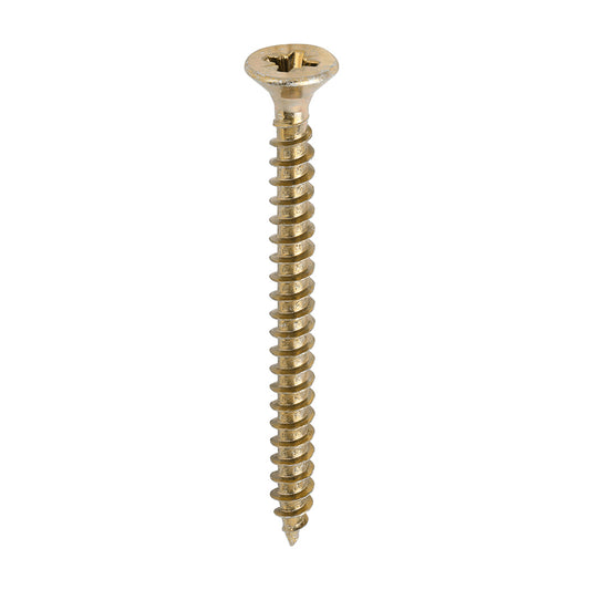 TIMCO Solo Countersunk Gold Woodscrews - 6.0 x 70 - Image