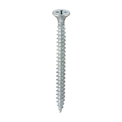 TIMCO Solo Countersunk Silver Woodscrews - 6.0 x 70 - Image