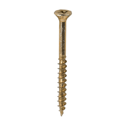 TIMCO Velocity Premium Multi-Use Countersunk Gold Woodscrews - 6.0 x 70 - Image