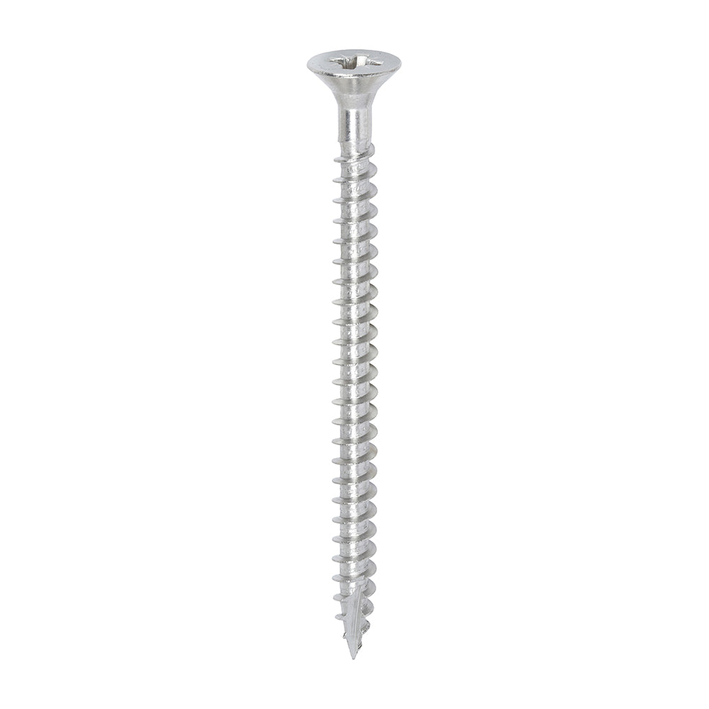 TIMCO Classic Multi-Purpose Countersunk A2 Stainless Steel Woodcrews - 6.0 x 80 - Image