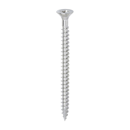 TIMCO Classic Multi-Purpose Countersunk A2 Stainless Steel Woodcrews - 6.0 x 80 - Image