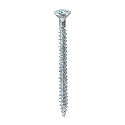 TIMCO Solo Countersunk Silver Woodscrews - 6.0 x 80 - Image