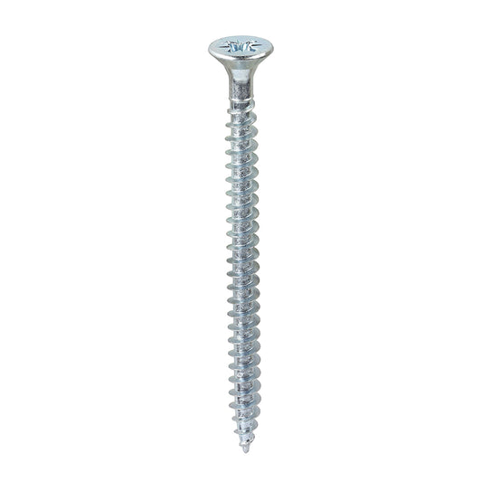 TIMCO Solo Countersunk Silver Woodscrews - 6.0 x 80 - Image