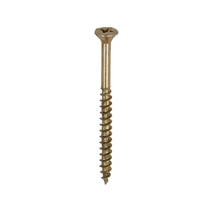 TIMCO Velocity Premium Multi-Use Countersunk Gold Woodscrews - 6.0 x 80 - Image