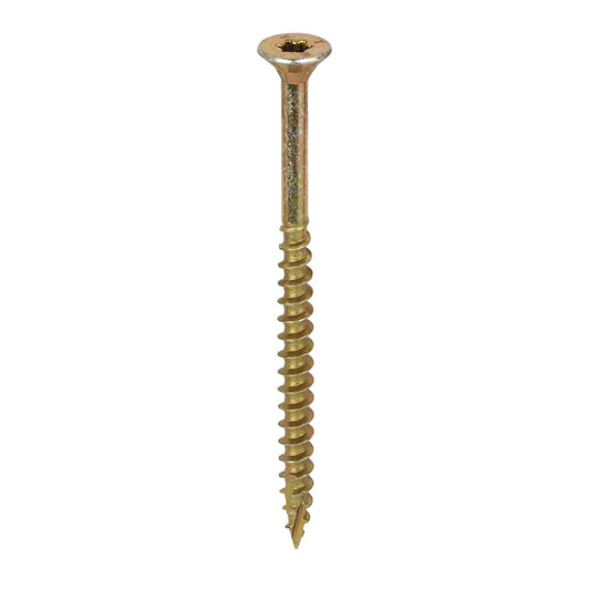 TIMCO C2 Clamp-Fix Multi-Purpose Premium Countersunk Gold Woodscrews - 6.0 x 90 - Image