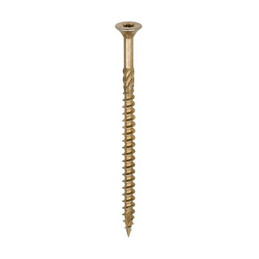 TIMCO C2 Clamp-Fix Multi-Purpose Premium Countersunk Gold Woodscrews - 6.0 x 100 - Image