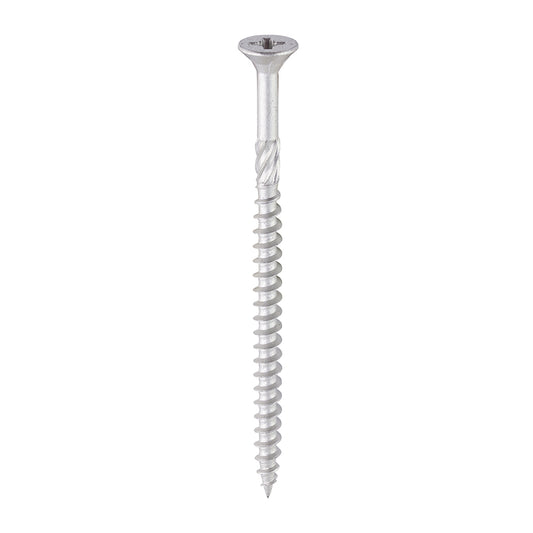 TIMCO C2 Exterior Multi-Purpose Premium Countersunk Silver Woodscrews - 6.0 x 100