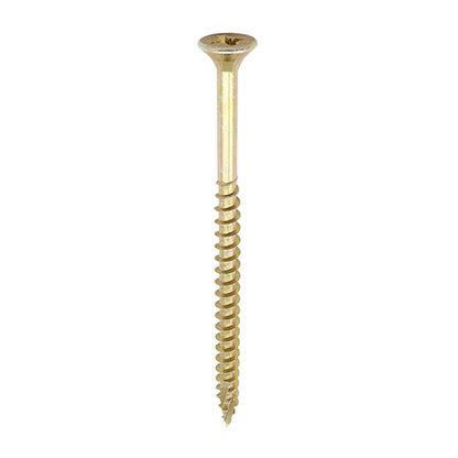 TIMCO C2 Strong-Fix Multi-Purpose Premium Countersunk Gold Woodscrews - 6.0 x 100 - Image