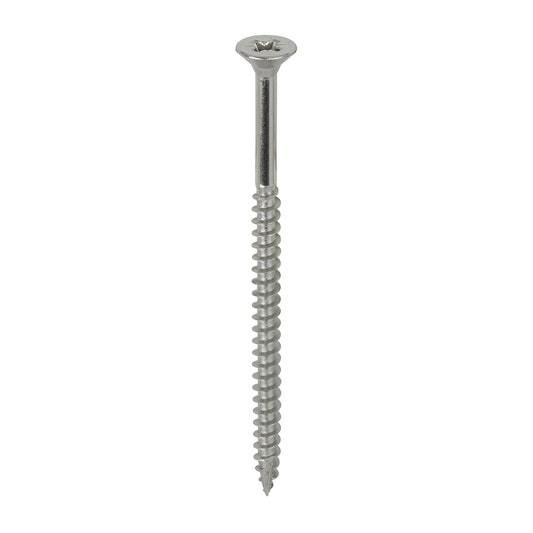 TIMCO Classic Multi-Purpose Countersunk A4 Stainless Steel Woodcrews - 6.0 x 100 - Image