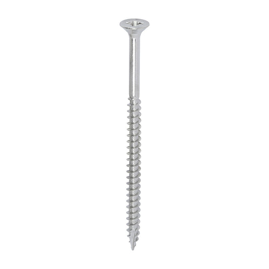 TIMCO Classic Multi-Purpose Countersunk A2 Stainless Steel Woodcrews - 6.0 x 100 - Image