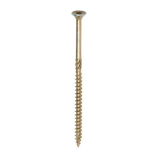 TIMCO C2 Clamp-Fix Multi-Purpose Premium Countersunk Gold Woodscrews - 6.0 x 120 - Image