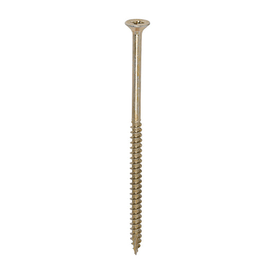 TIMCO Classic Multi-Purpose Countersunk Gold Woodscrews - 6.0 x 120 - Image