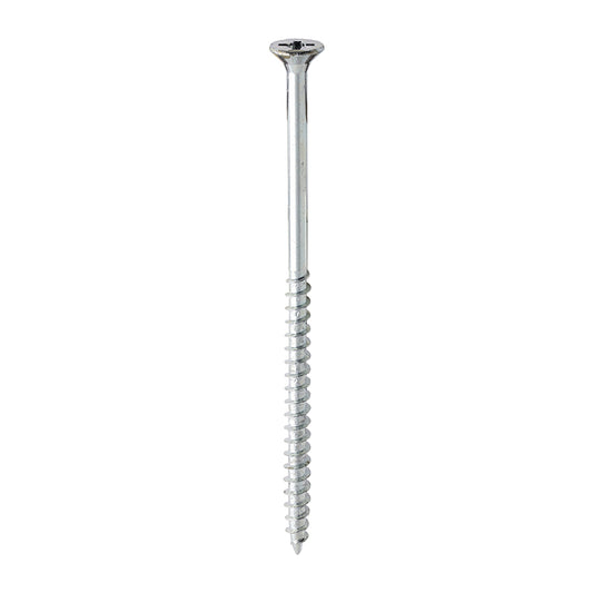 TIMCO Solo Countersunk Silver Woodscrews - 6.0 x 120 - Image