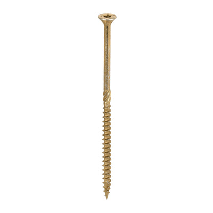 TIMCO C2 Clamp-Fix Multi-Purpose Premium Countersunk Gold Woodscrews - 6.0 x 130 - Image
