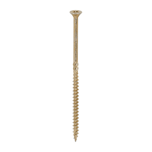 TIMCO C2 Strong-Fix Multi-Purpose Premium Countersunk Gold Woodscrews - 6.0 x 130 - Image