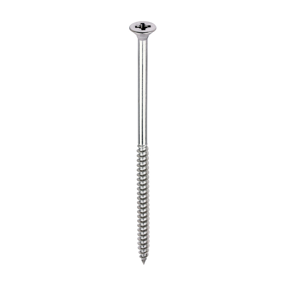 TIMCO Classic Multi-Purpose Countersunk A2 Stainless Steel Woodcrews - 6.0 x 130 - Image