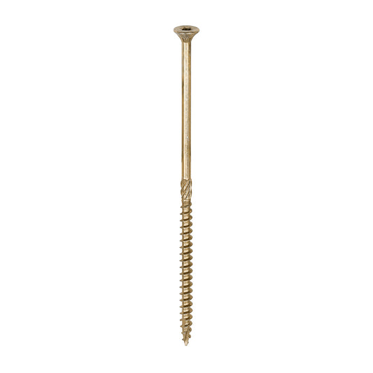TIMCO C2 Clamp-Fix Multi-Purpose Premium Countersunk Gold Woodscrews - 6.0 x 150 - Image