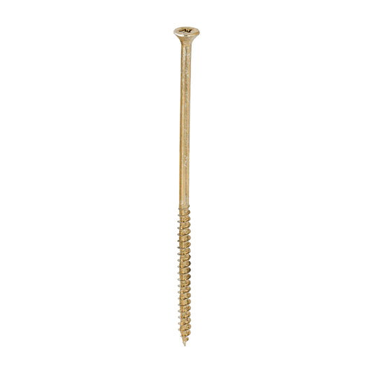 TIMCO Velocity Premium Multi-Use Countersunk Gold Woodscrews - 6.0 x 150 - Image