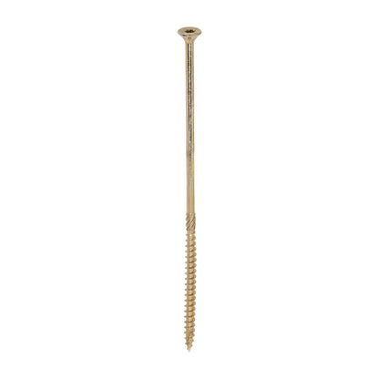 TIMCO C2 Clamp-Fix Multi-Purpose Premium Countersunk Gold Woodscrews - 6.0 x 180 - Image