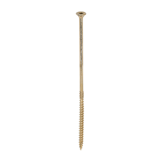 TIMCO C2 Clamp-Fix Multi-Purpose Premium Countersunk Gold Woodscrews - 6.0 x 180 - Image