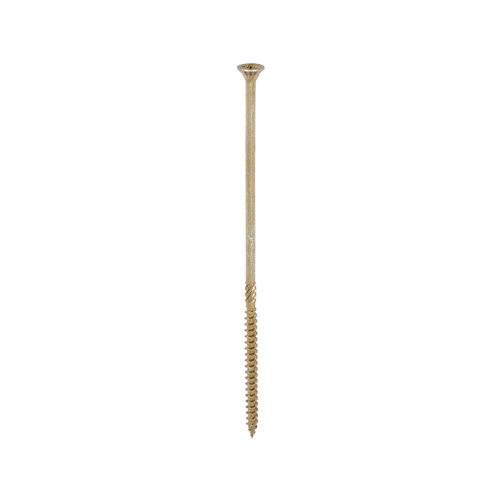 TIMCO C2 Strong-Fix Multi-Purpose Premium Countersunk Gold Woodscrews - 6.0 x 180 - Image