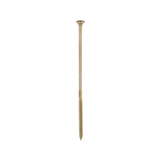 TIMCO C2 Strong-Fix Multi-Purpose Premium Countersunk Gold Woodscrews - 6.0 x 180 - Image