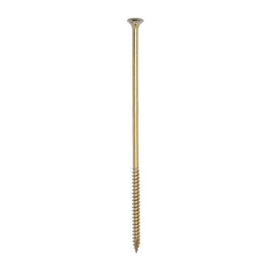 TIMCO Classic Multi-Purpose Countersunk Gold Woodscrews - 6.0 x 180 - Image