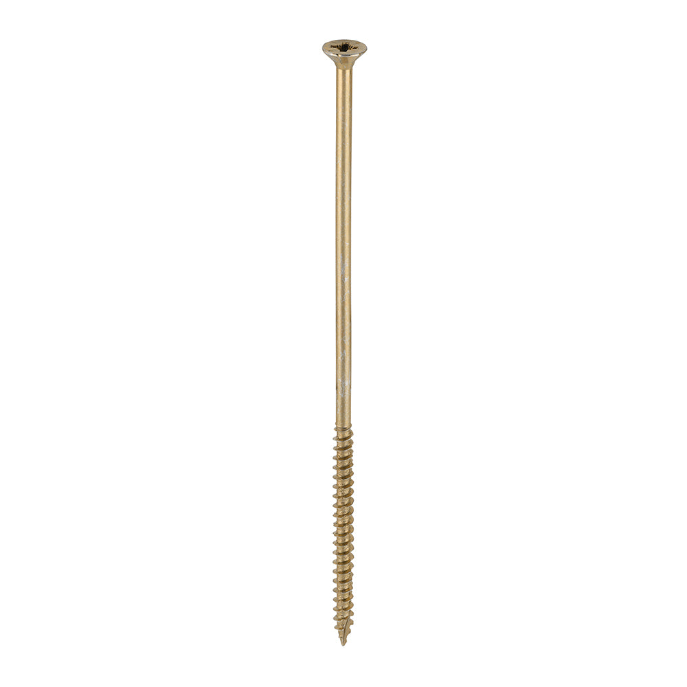 TIMCO Velocity Premium Multi-Use Countersunk Gold Woodscrews - 6.0 x 180 - Image